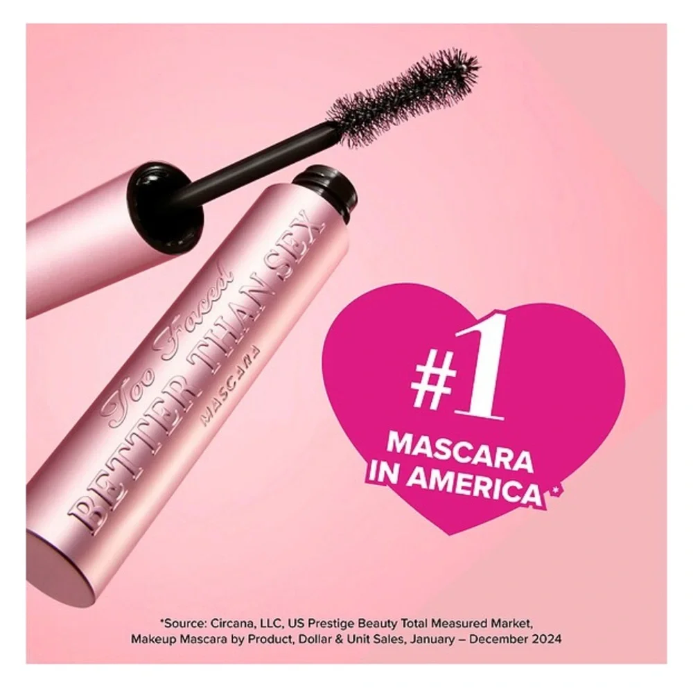 Too Faced Mascara and Eyeshadow Set - Pink, Purple, Black